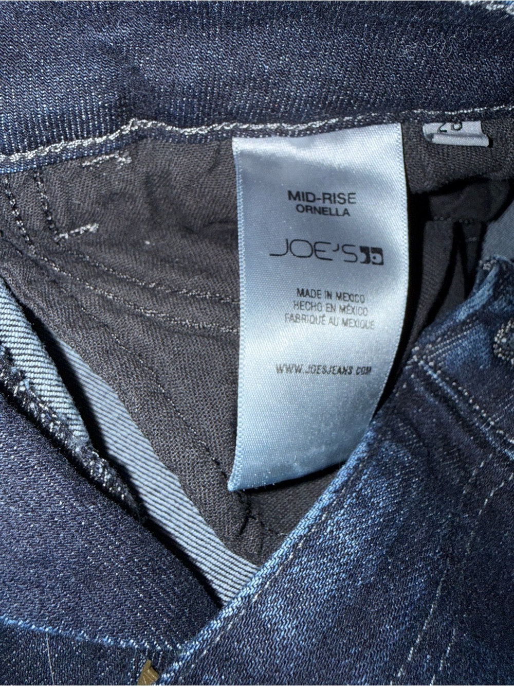 Joe's Jeans Slim Men's Dark Indigo Blue Jeans